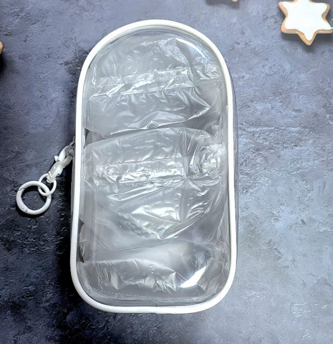 Clear bag for Labubu dolls
