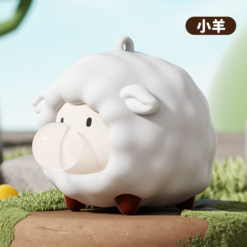 BUBBLE-BLOWING CHICK